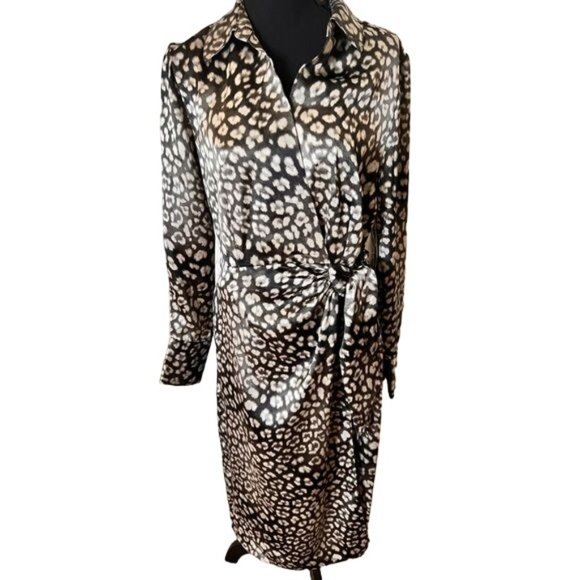 Worthington Animal Print Ladies Dress Size Medium. NWT - Picture 3 of 7